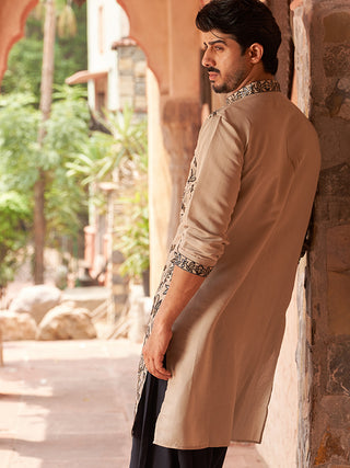 Embroidered & Sequins Kurtas For Men