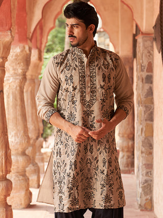 Embroidered & Sequins Kurtas For Men