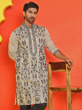 Embroidered & Sequins Kurtas For Men