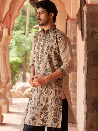Embroidered & Sequins Kurtas For Men