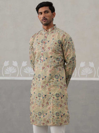 Embroidered Kurta For Men