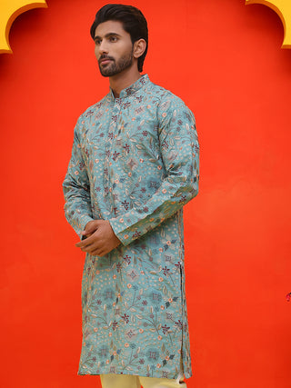 Embroidered Kurtas For Men
