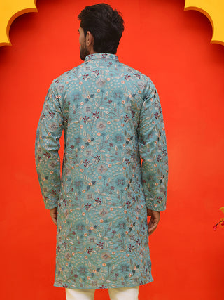 Embroidered Kurtas For Men