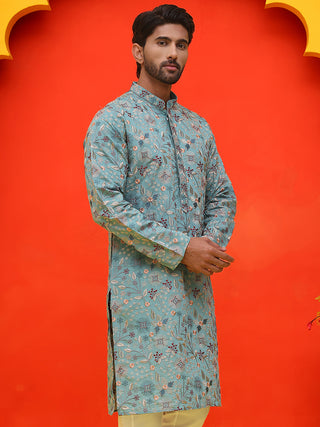 Embroidered Kurtas For Men