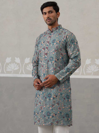 Embroidered Kurta For Men