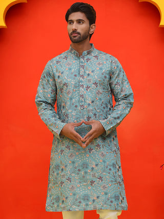 Embroidered Kurtas For Men