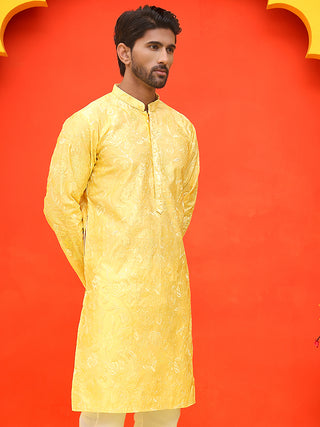 Embroidered Kurtas For Men