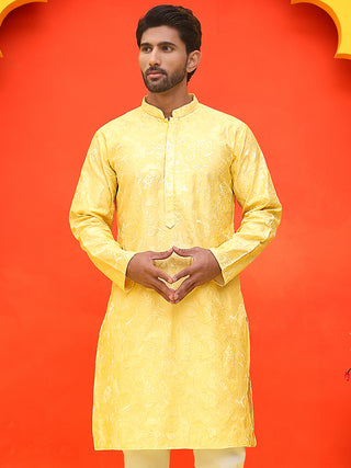 Embroidered Kurtas For Men