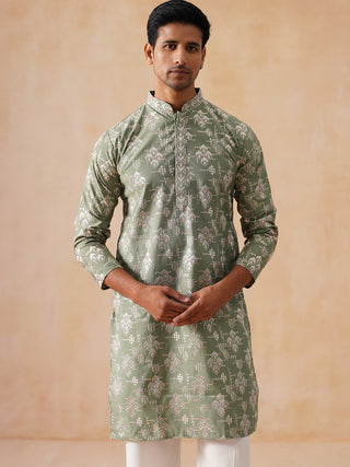 Men's Embroidered Kurtas