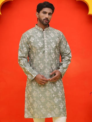 Men's Embroidered Kurtas