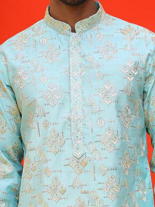 Men's Embroidered Kurtas