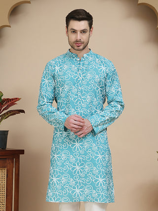 Floral Printed Kurtas for Men
