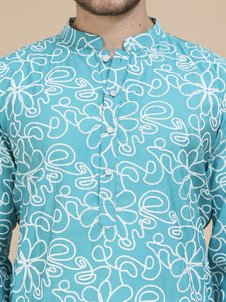 Floral Printed Kurtas for Men
