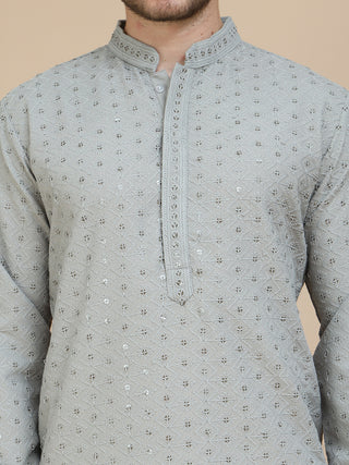 Embroidered Cotton Kurtas for Men