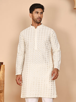 Men’s Ethnic Cotton Embroidered Kurtas