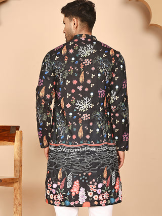 Floral Printed Cotton Blend Kurtas