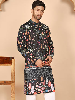 Floral Printed Cotton Blend Kurtas