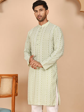 Embroidered Cotton Kurtas
