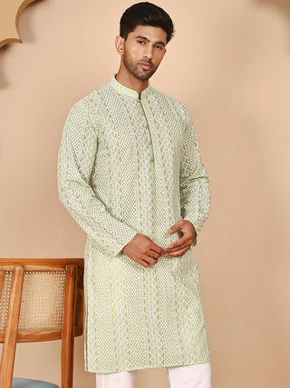 Embroidered Cotton Kurtas
