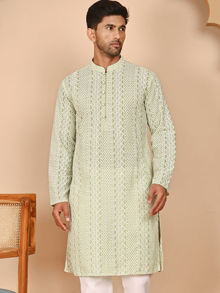 Embroidered Cotton Kurtas