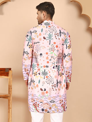 Multicolor Printed Kurtas with Artistic Design