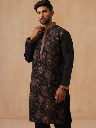 Traditional Embroidered Kurta for Men