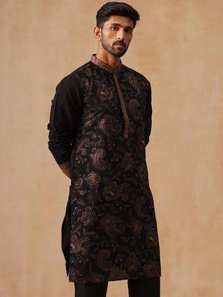 Traditional Embroidered Kurta for Men
