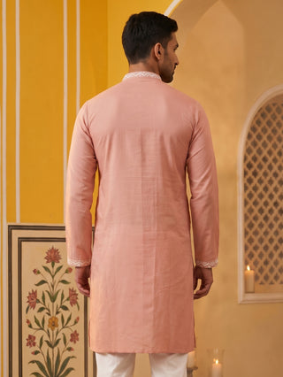 Embroidered Mirror Work Kurta