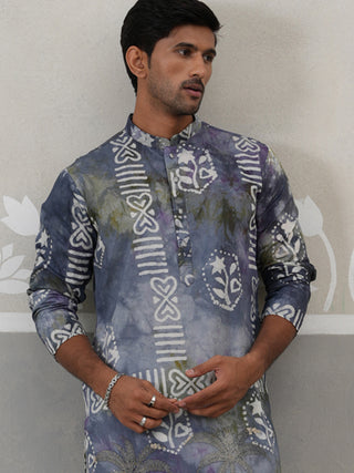 Abstract Ethnic Printed Kurta