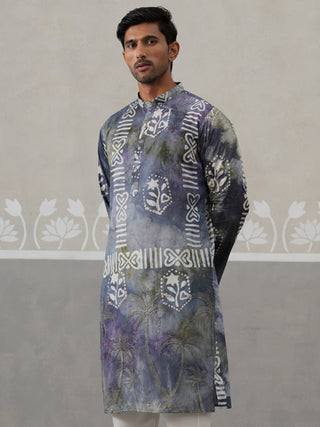 Abstract Ethnic Printed Kurta