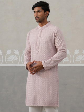 Men Embroidered Viscose Rayon Kurta
