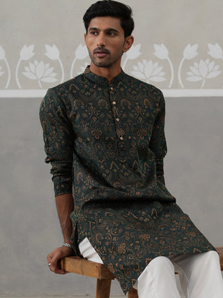 Silk Blend Designer Kurta for Men