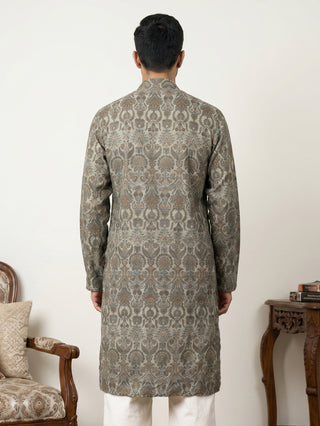 Men's Silk Blend Designer Kurta