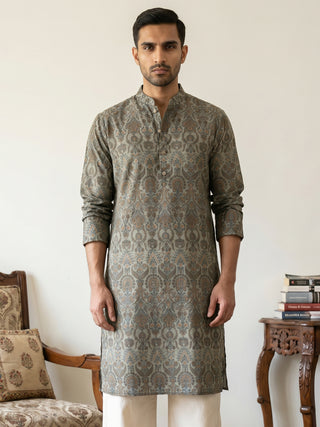 Men's Silk Blend Designer Kurta