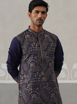 Traditional Embroidered Kurta for Men