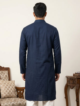 Traditional Embroidered Kurta for Men
