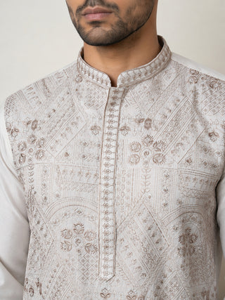 Traditional Embroidered Kurta for Men