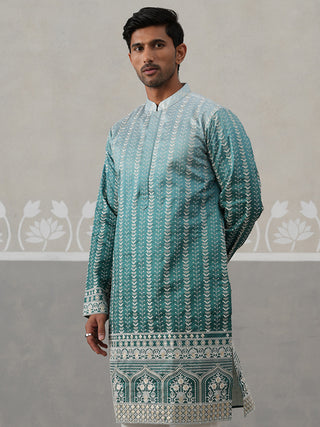 Silk Blend Kurta for men