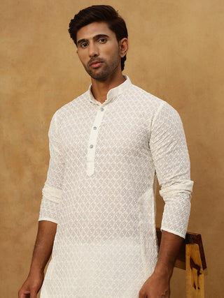 Men’s Ethnic Chikankari Kurta