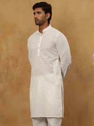 Men’s Ethnic Chikankari Kurta