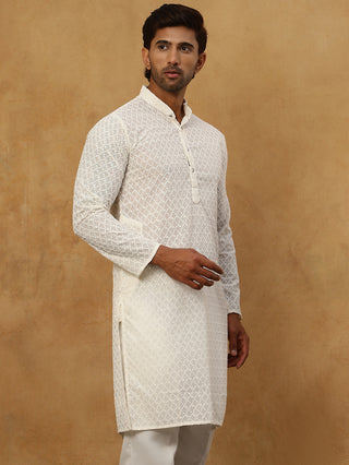 Men’s Ethnic Chikankari Kurta