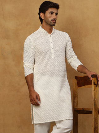 Men’s Ethnic Chikankari Kurta