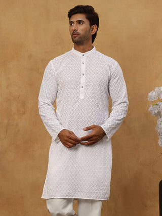 Men’s Ethnic Chikankari Kurta