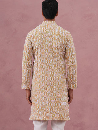 Floral Embroidered Kurta
