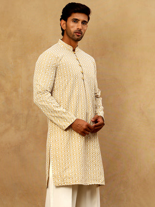 Men’s Chikankari Cotton Kurta