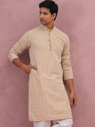 Floral Embroidered Kurta