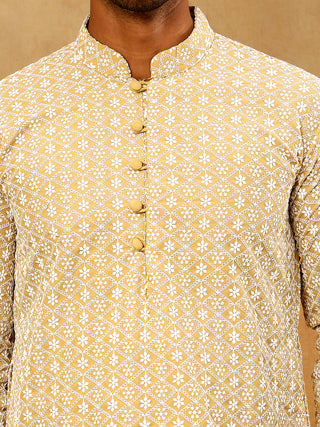 Men’s Chikankari Cotton Kurta