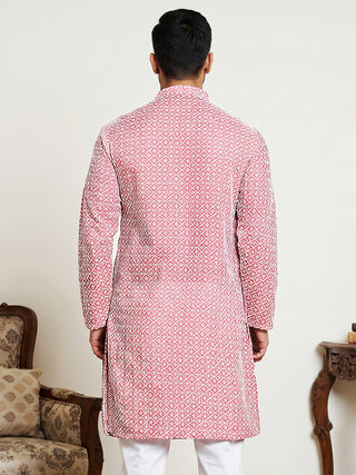 Floral Embroidered Kurta for Men