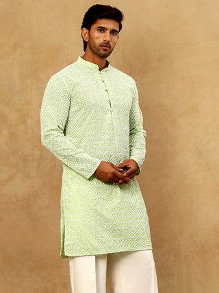 Men's Chikankari Cotton Kurta