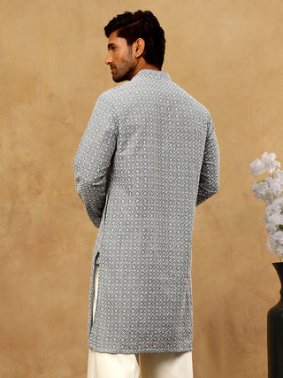 Men's Chikankari Cotton Kurta